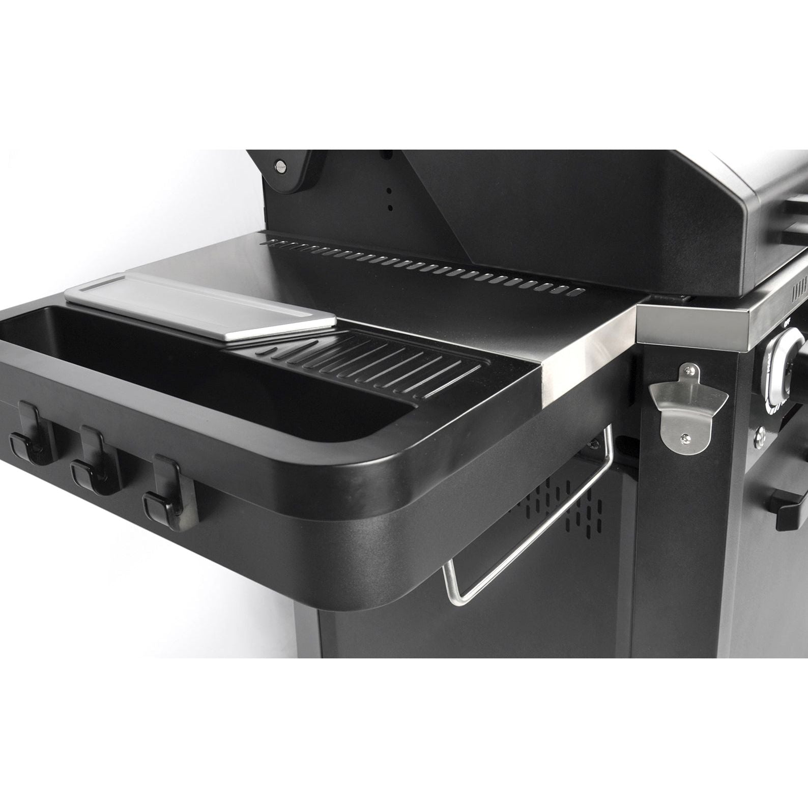 HaMSON Gasgrill "Mercury" mit 4 stufenlos einstellbaren Edelstahlbrenner inkl. passender Wetterschutzhaube HaMSON - Flammerando