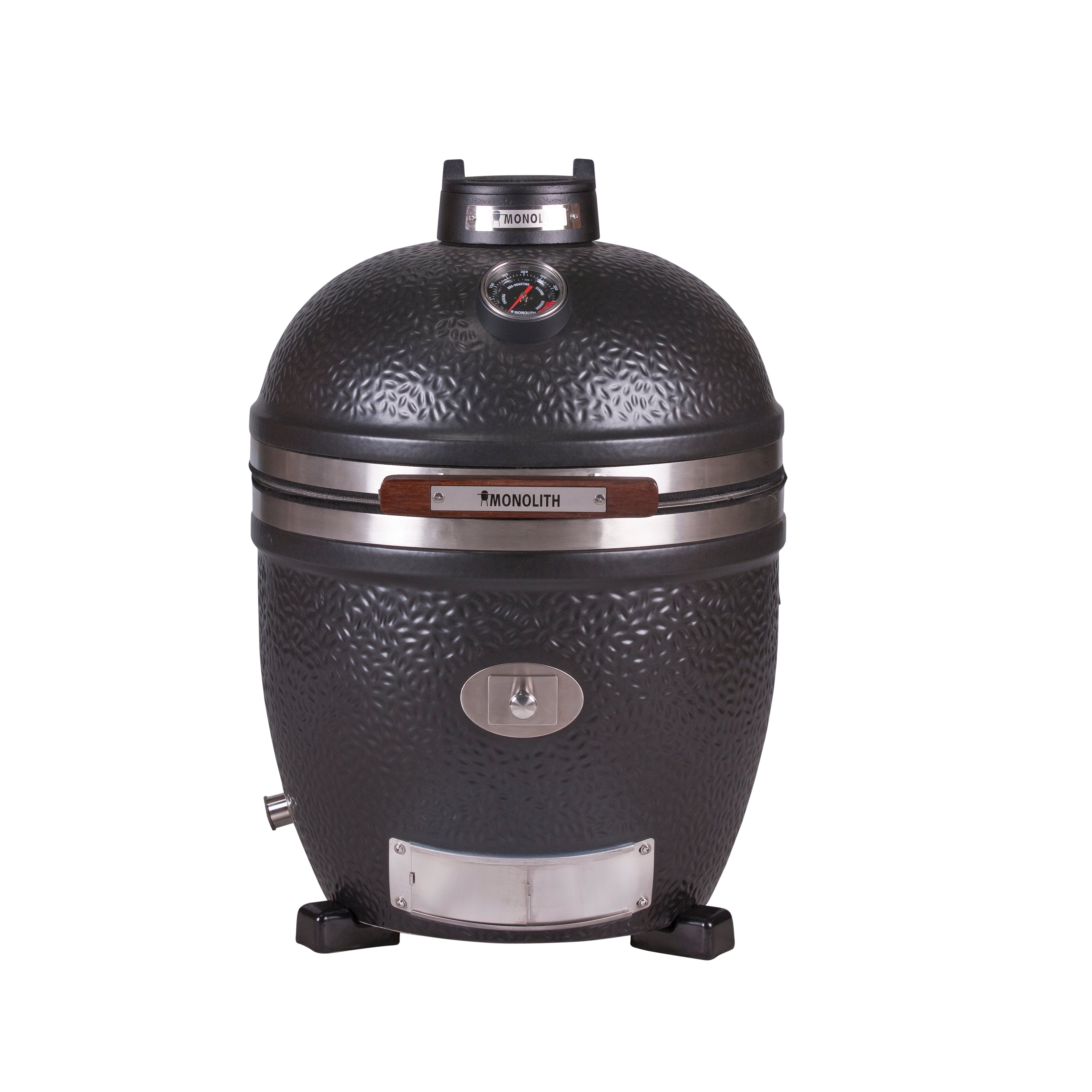 Kamado-Keramikgrill Monolith Avantgarde Classic mit geschlossener Kuppel und Keramikfüßen – ideal für präzises BBQ