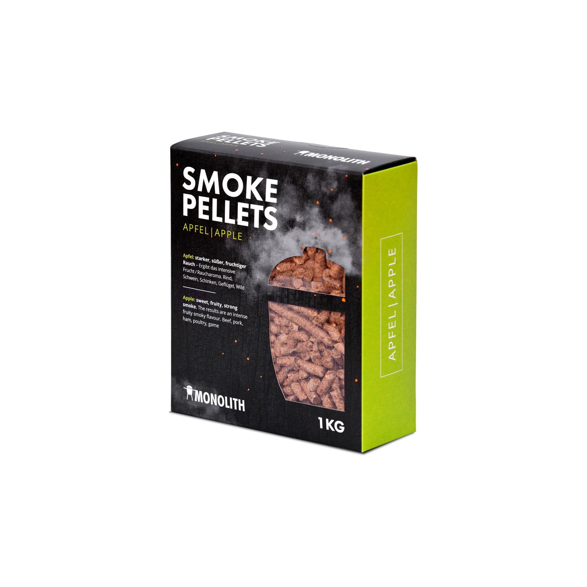 MONOLITH Smokepellets 1 kg - Apfel MONOLITH - Flammerando