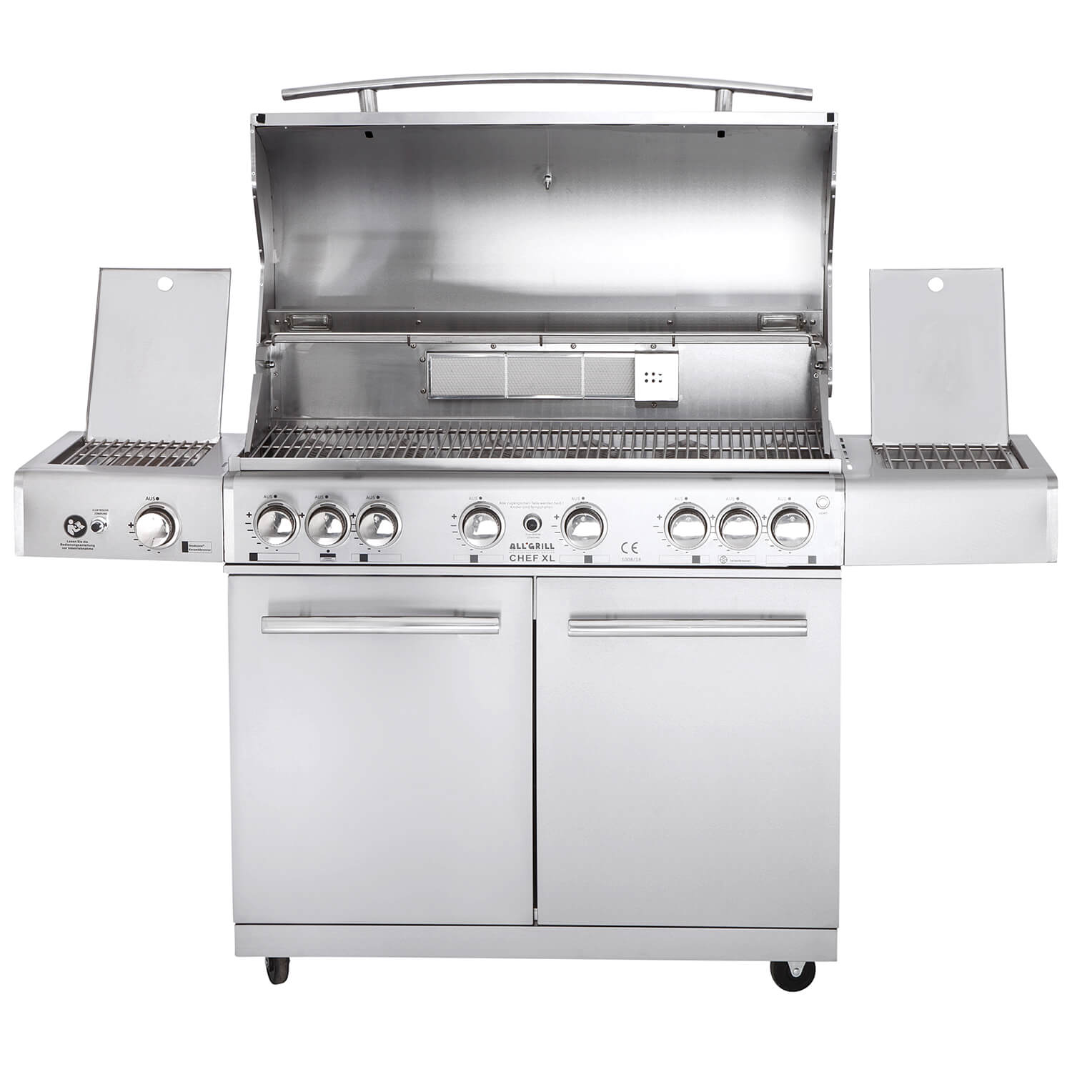 ALLGRILL Topline Chef Grundmodell + Steakzone + Air System  ALLGRILL XL   - Flammerando