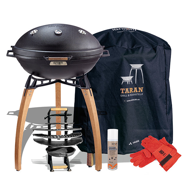 IGNIUM Taran Holzkohlegrill Premium Paket  IGNIUM    - Flammerando