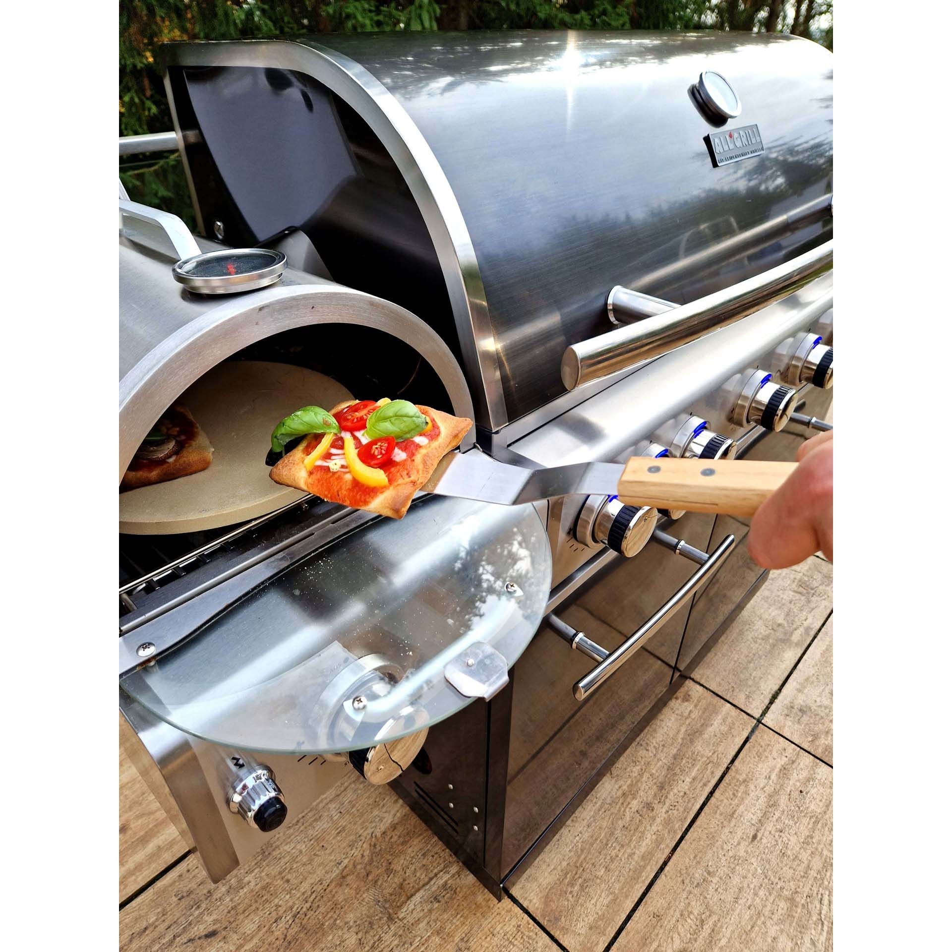 ALLGRILL Pizzastein, rund  ALLGRILL    - Flammerando