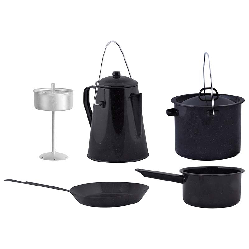 Outdoor Kochset 4-teilig  Flammerando    - Flammerando