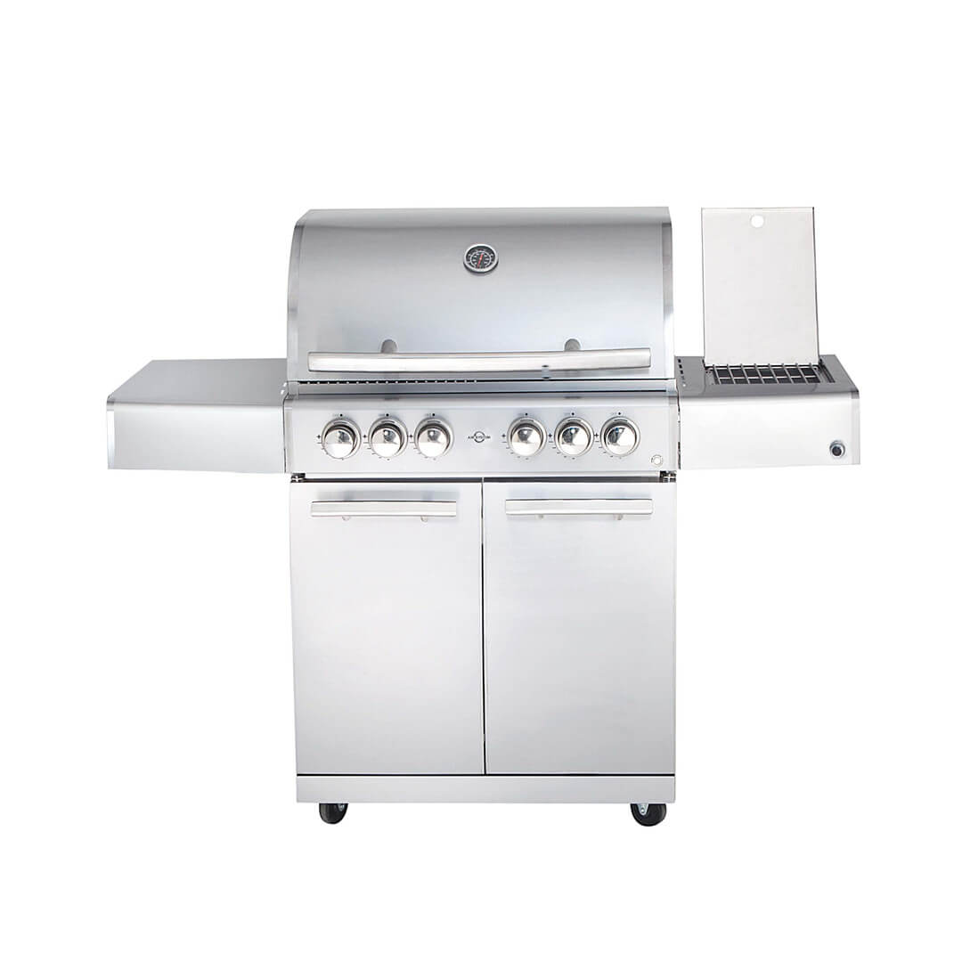 ALLGRILL Topline Chef Grundmodell  + Seitenteil  ALLGRILL L   - Flammerando