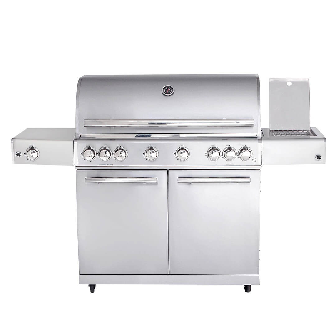 ALLGRILL Topline Chef Grundmodell  + Seitenteil  ALLGRILL XL   - Flammerando