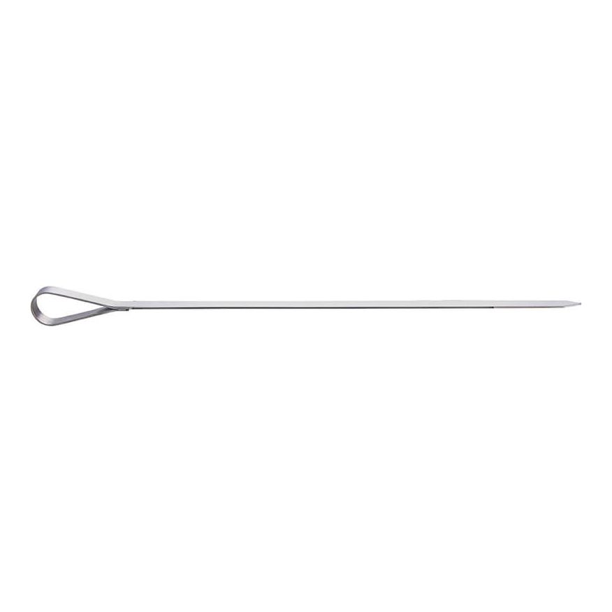 ALLGRILL Edelstahl Schaschlik-Set mit Spritzschutz für CHEF S/M/L/XL u. Allrounder M/L  ALLGRILL    - Flammerando